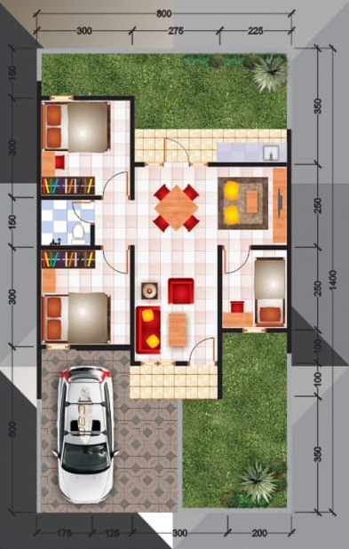 Layout Rumah